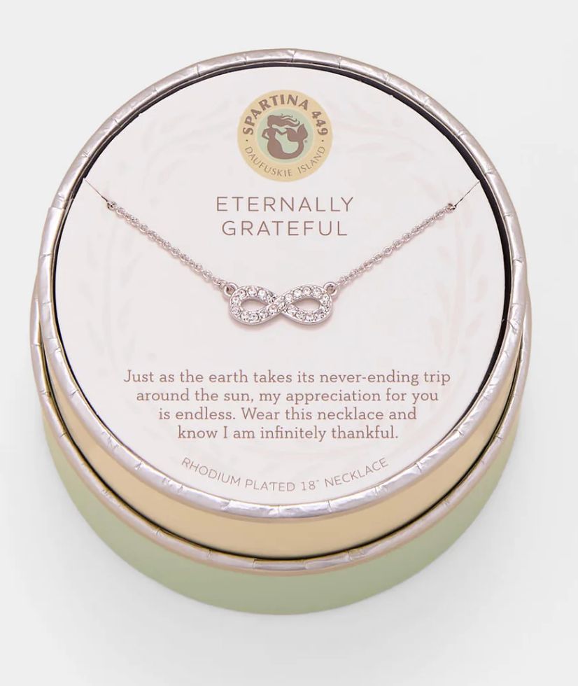 SLV Eternally Grateful Necklace Silv
