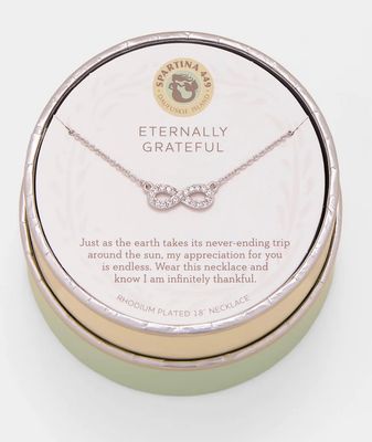 SLV Eternally Grateful Necklace Silv
