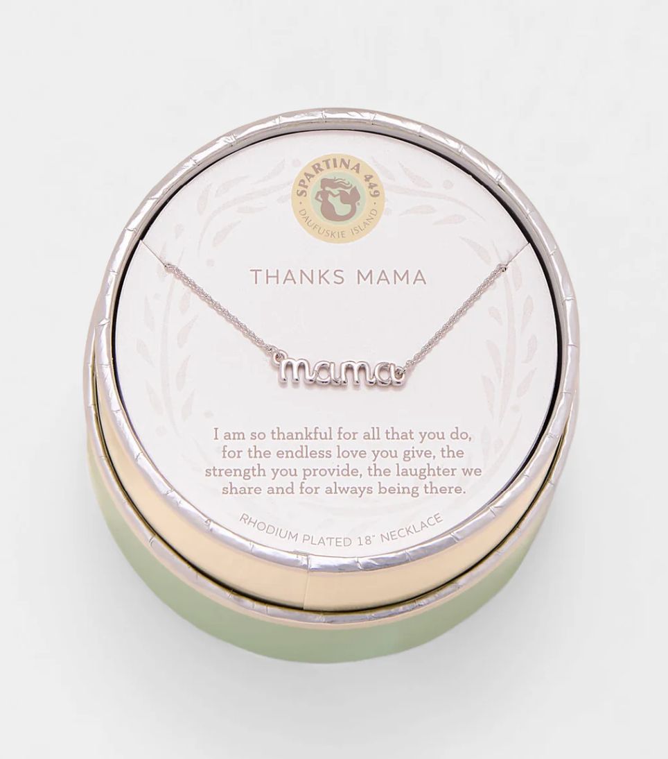 SLV Thanks Mama Necklace Silv