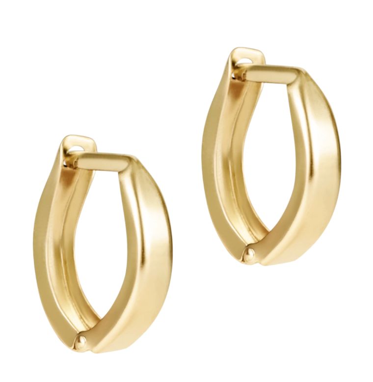 Huggie Gold 0.5in Hoop