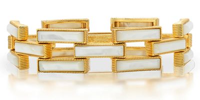 Pathway Link Bracelet 7.5 MOP ZPWB02/110 Pathway Link Bracelet 7.5 MOP ZPWB02/110