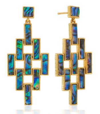 Pathway Post Drop Earrings Abalone ZPWE01/310 Pathway Post Drop Earrings Abalone ZPWE01/310