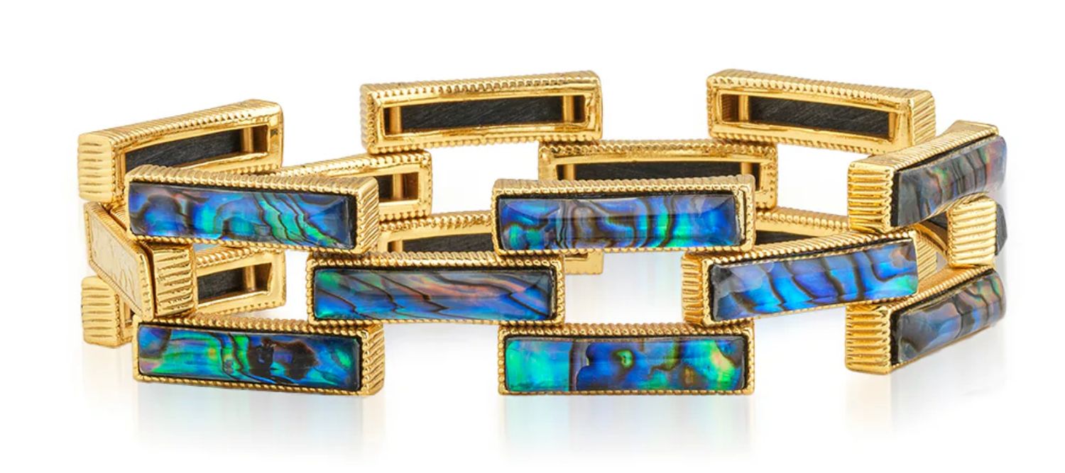 Pathway Link Bracelet Abalone ZPWB02/310