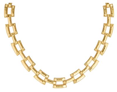 Pathway Link Necklace Gold ZPWN01/710 Pathway Link Necklace Gold ZPWN01/710