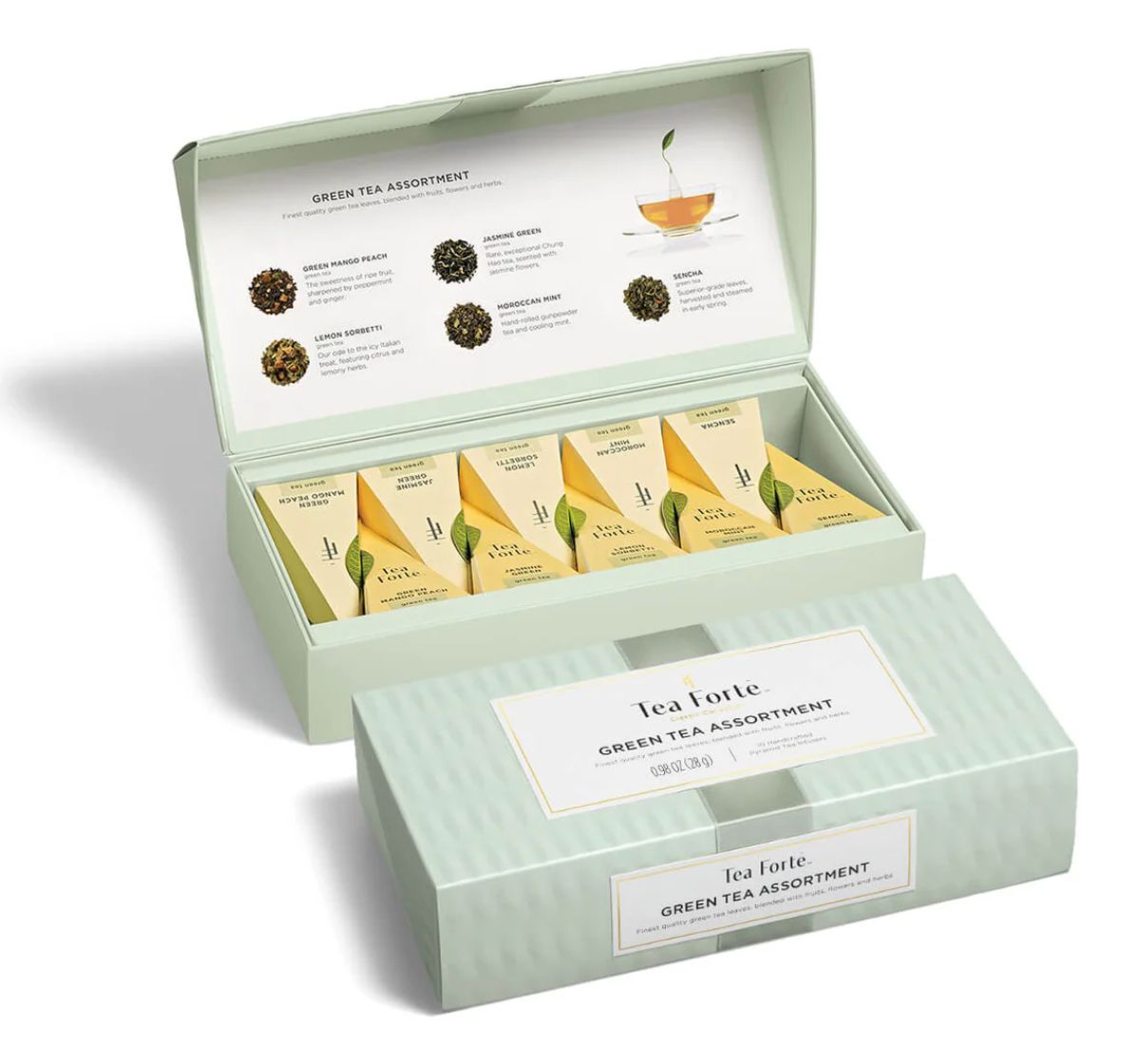 Petite Presentation Box Green Tea Asst 13453