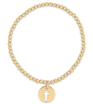 Classic Gold 3mm Blessed Gold Disk