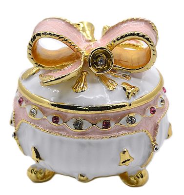 1033079a Oval Pink Bow Box