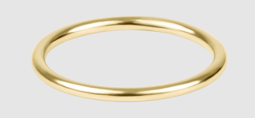 Classic Gold Thin Band Ring RCTHBAG