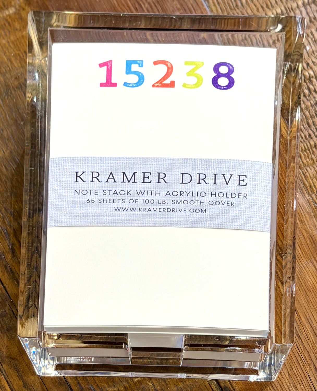 15238 Zip Code Note Stack