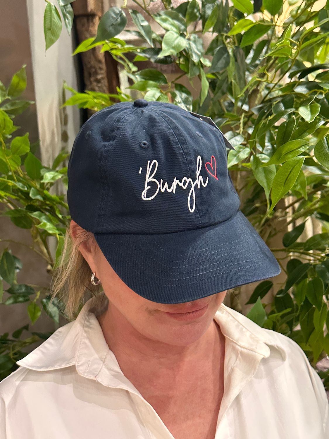 Embroidered Heart 'Burgh Baseball Cap 93522E