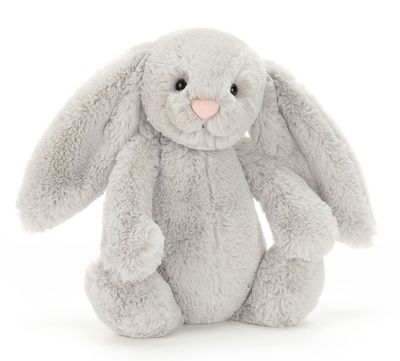 Bashful Silver Bunny Original