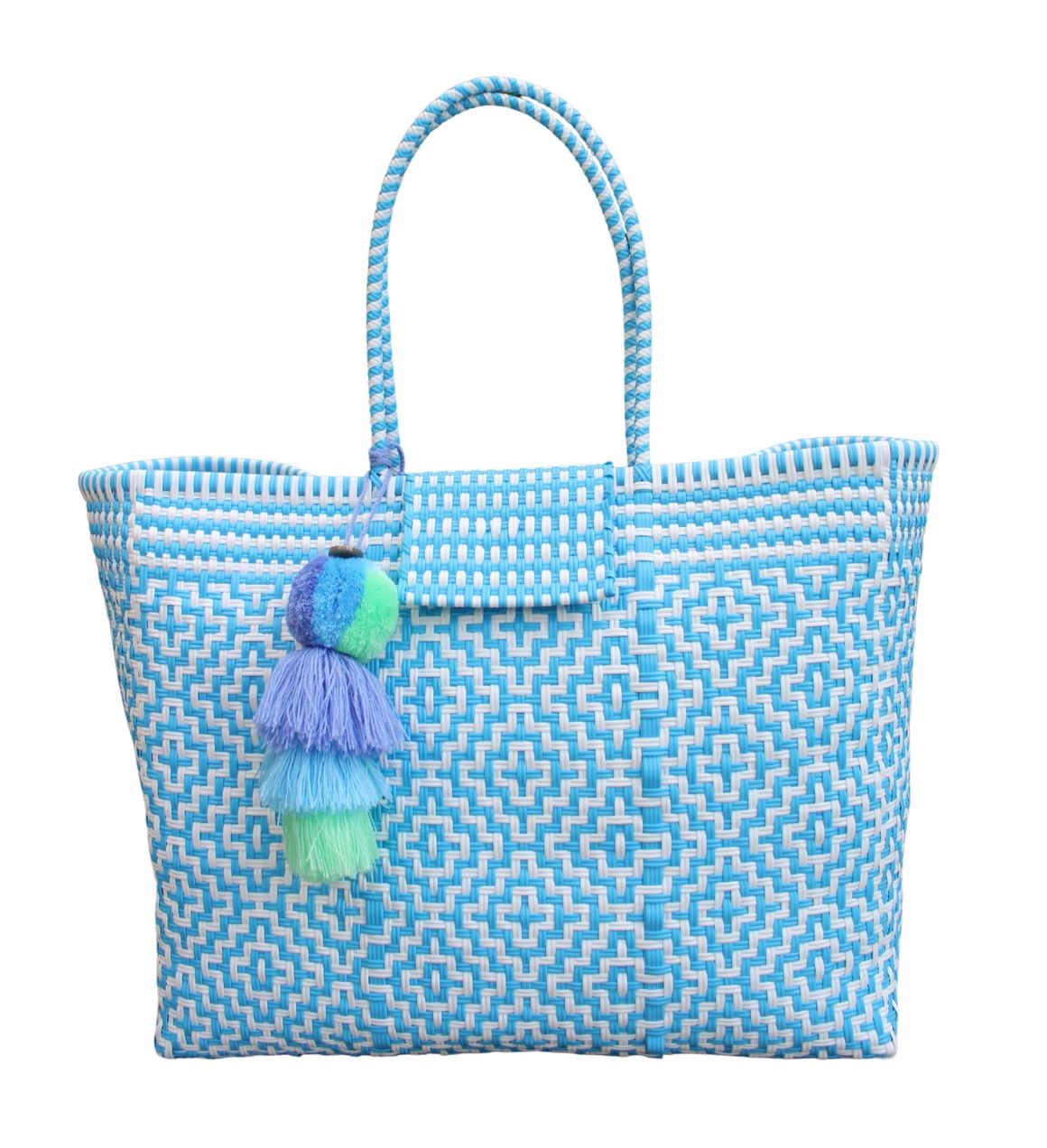 Sconset in Sky Citron Tote Weekender