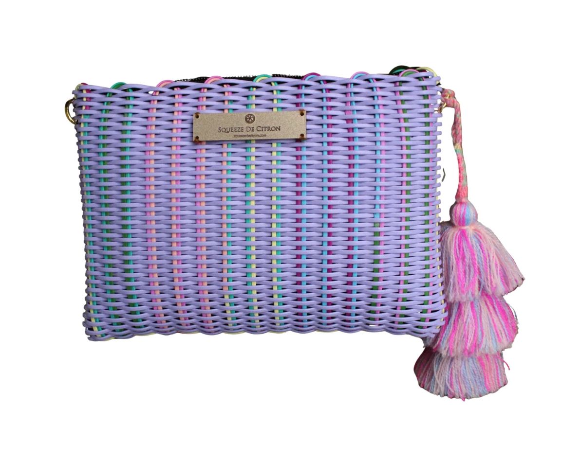 Sprinkle Lavender Lemon Drop Citron Large with Gold Strap
