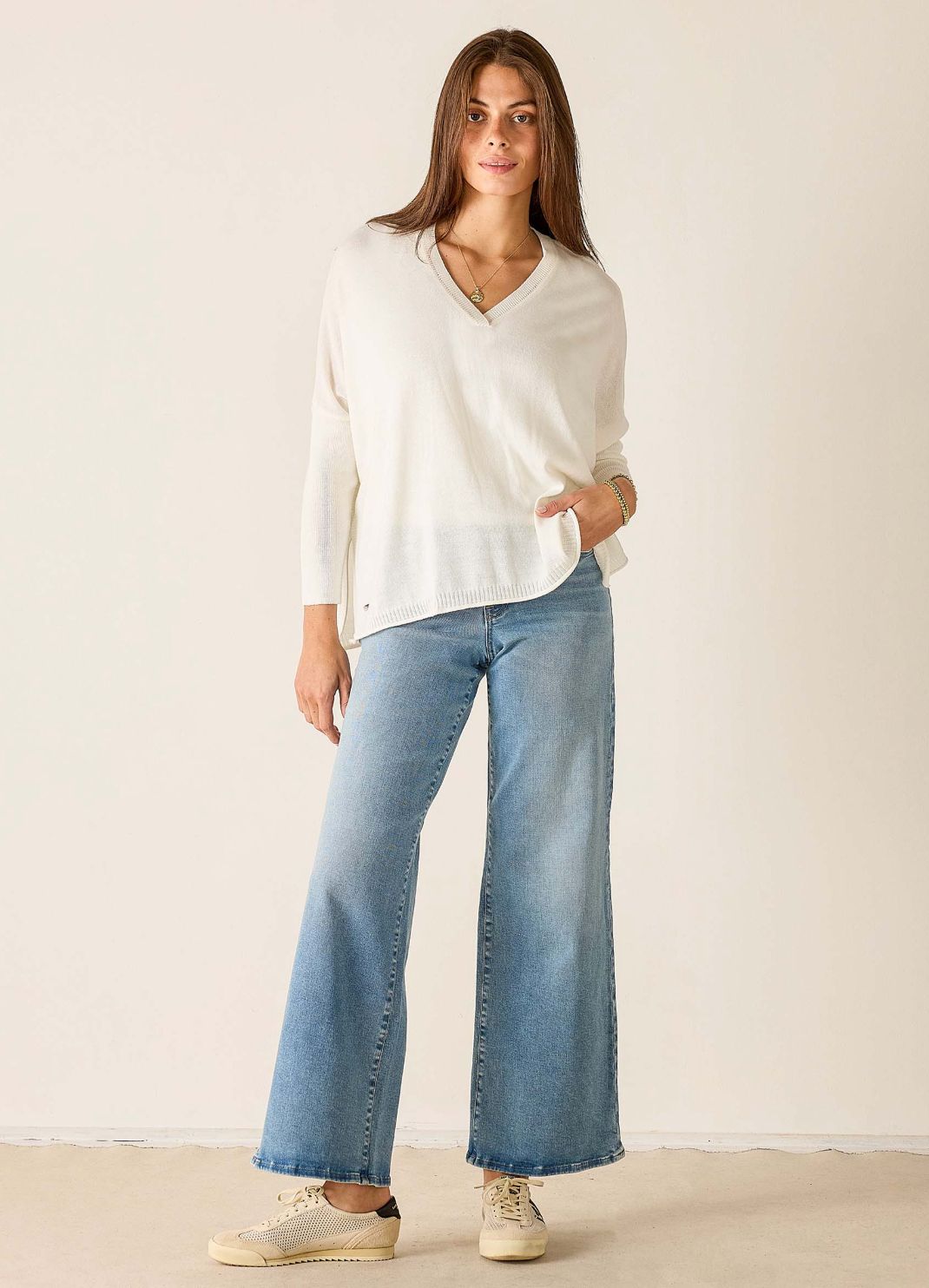 Catalina V-Neck Sweater Petite