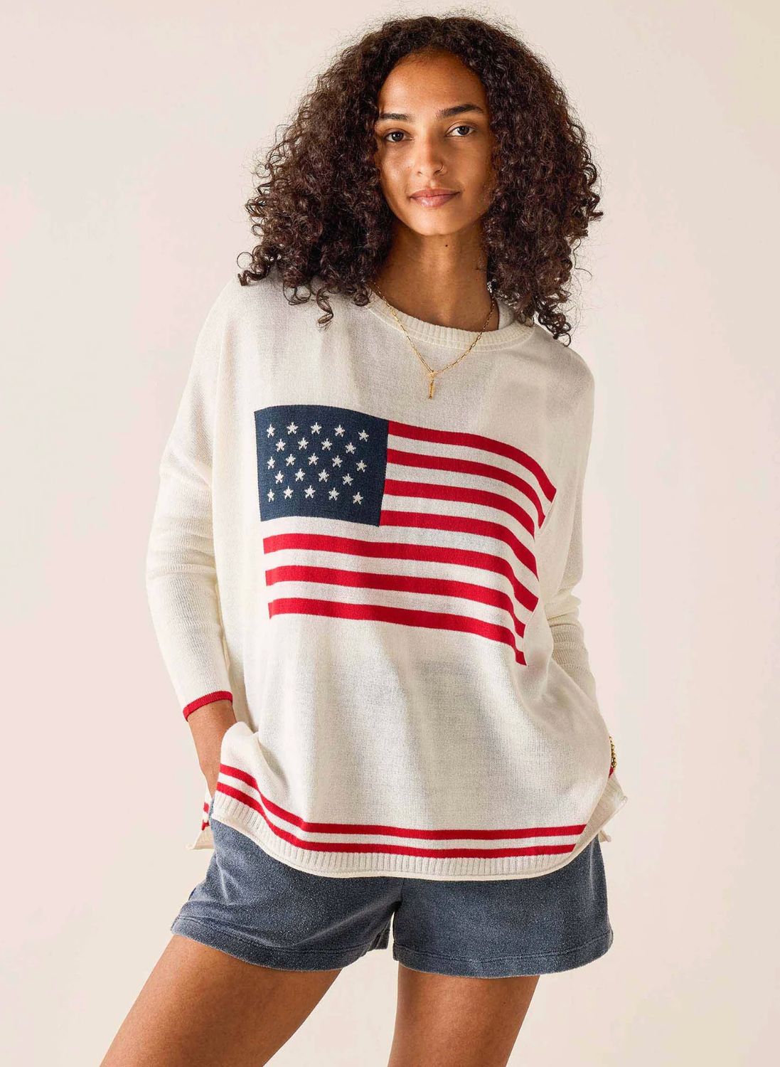 Catalina Flag Sweater OS