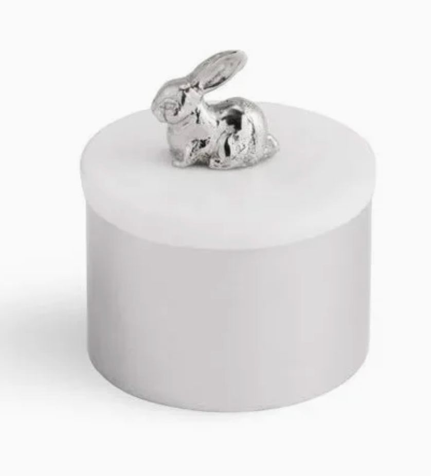 133223 Bunny Trinket Box