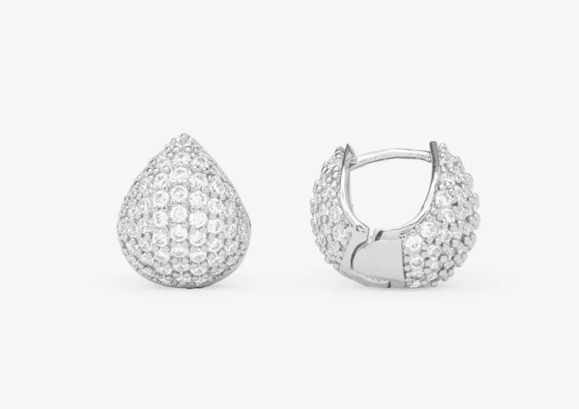 Lil' Norah Pave Earrings E7151