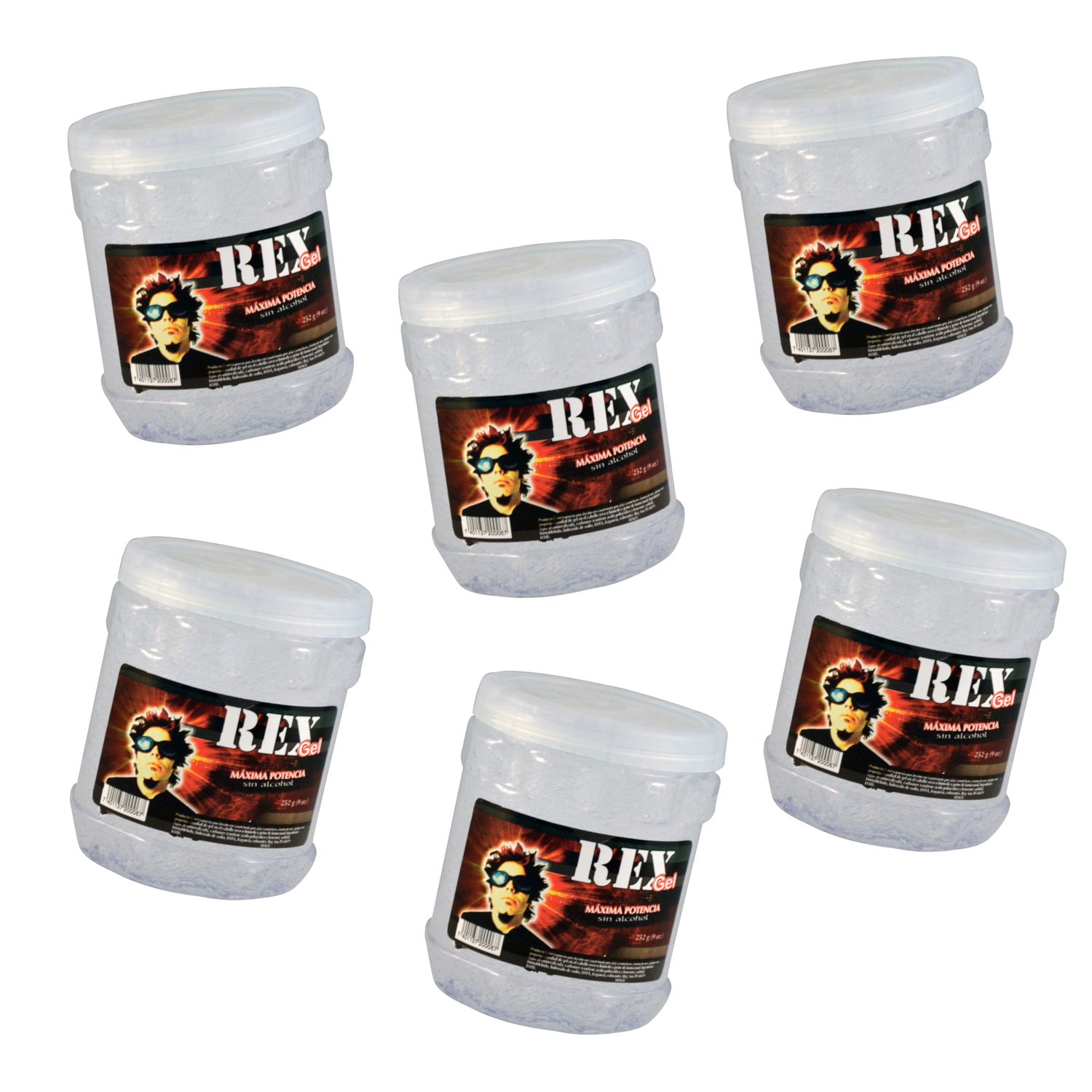 Gel Rex para el cabello 9 onzas