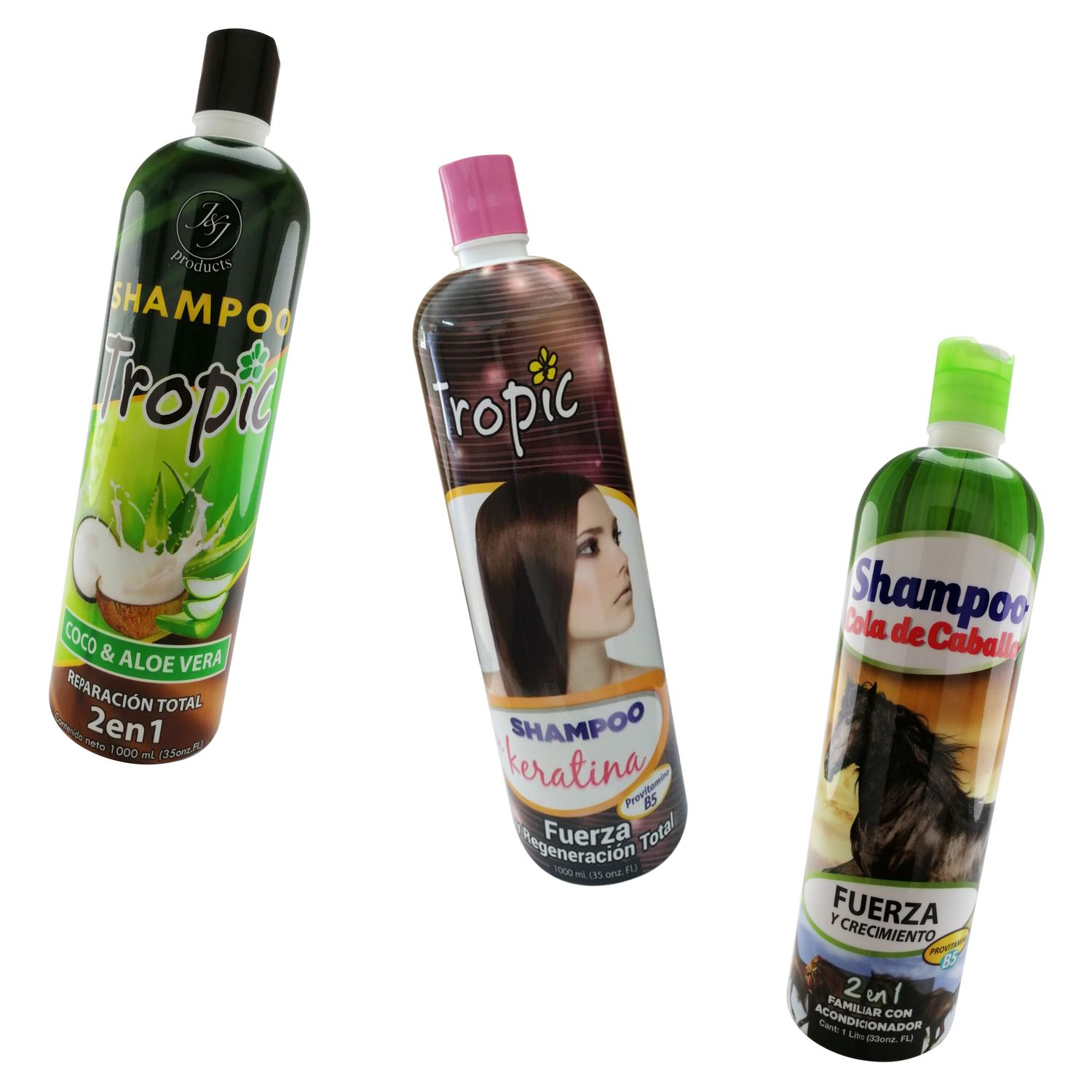Tropic shampoo 2 en 1  / 1 litro