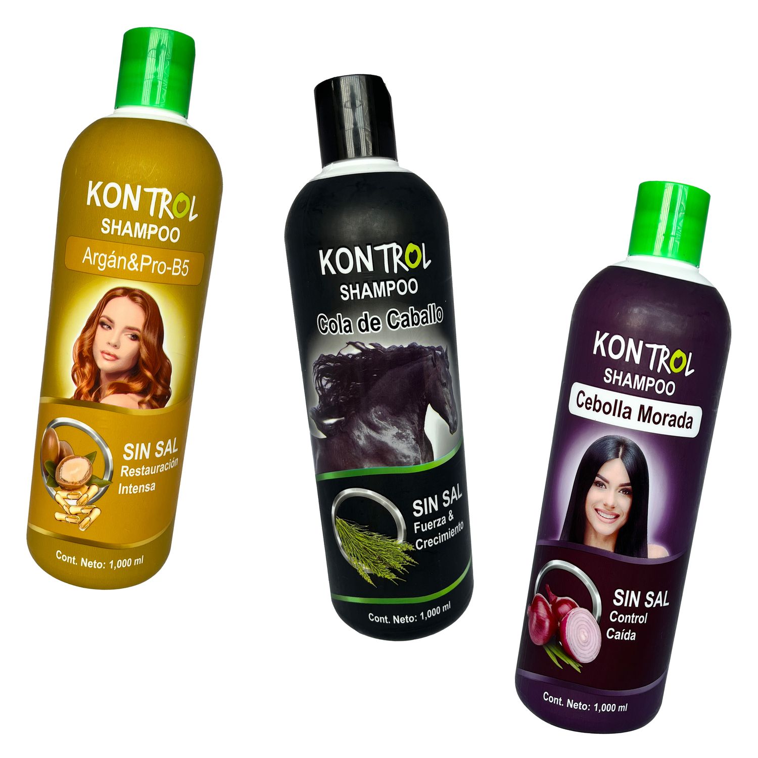 Shampoo Kontrol sin sal   1 litro