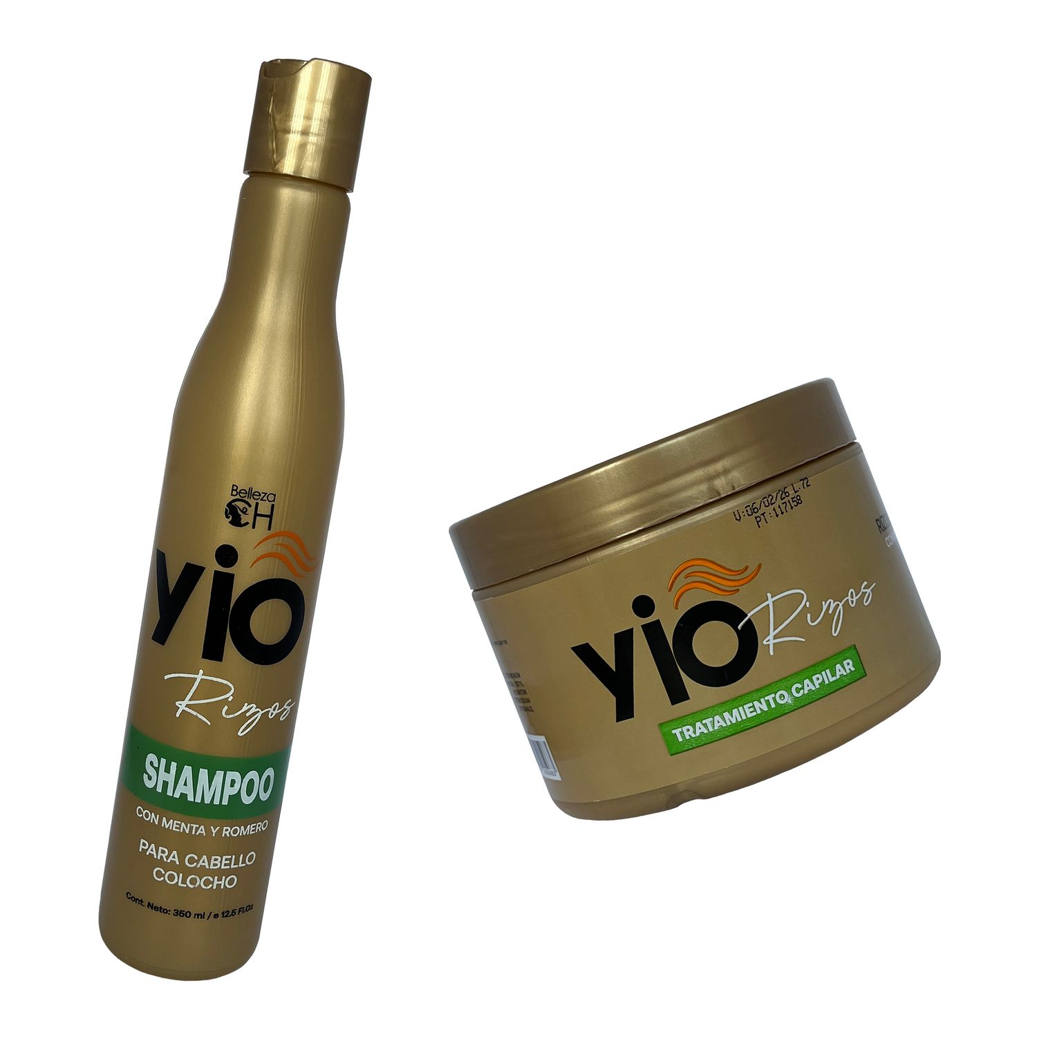 COMBO MENTA Y ROMERO 

shampoo yio menta y romero 
tratamiento para el cabello menta y romero