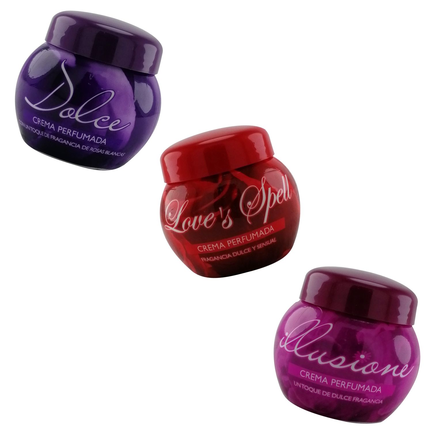 Cremas perfumadas 150 gramos