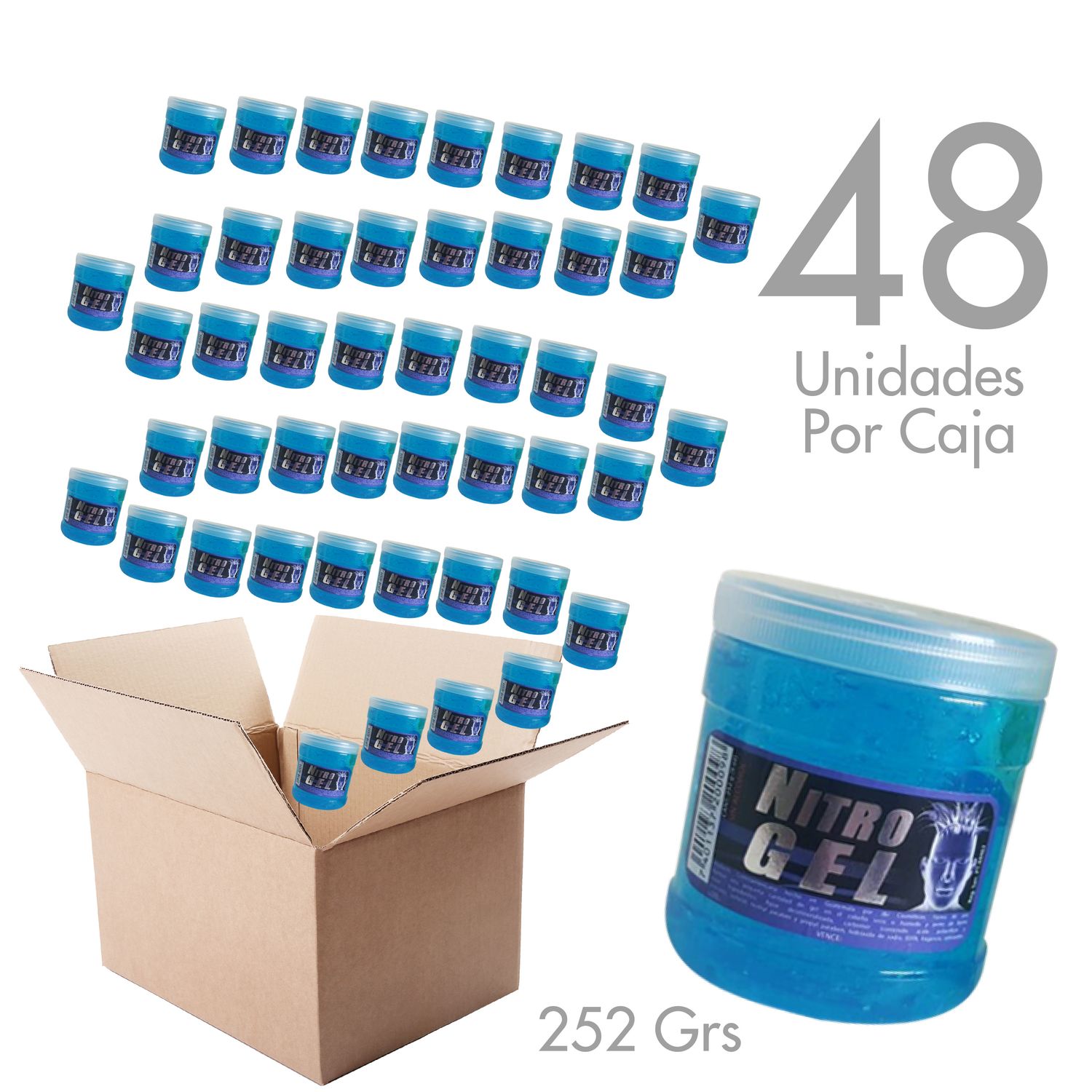 Nitro gel para el cabello 252 gramos