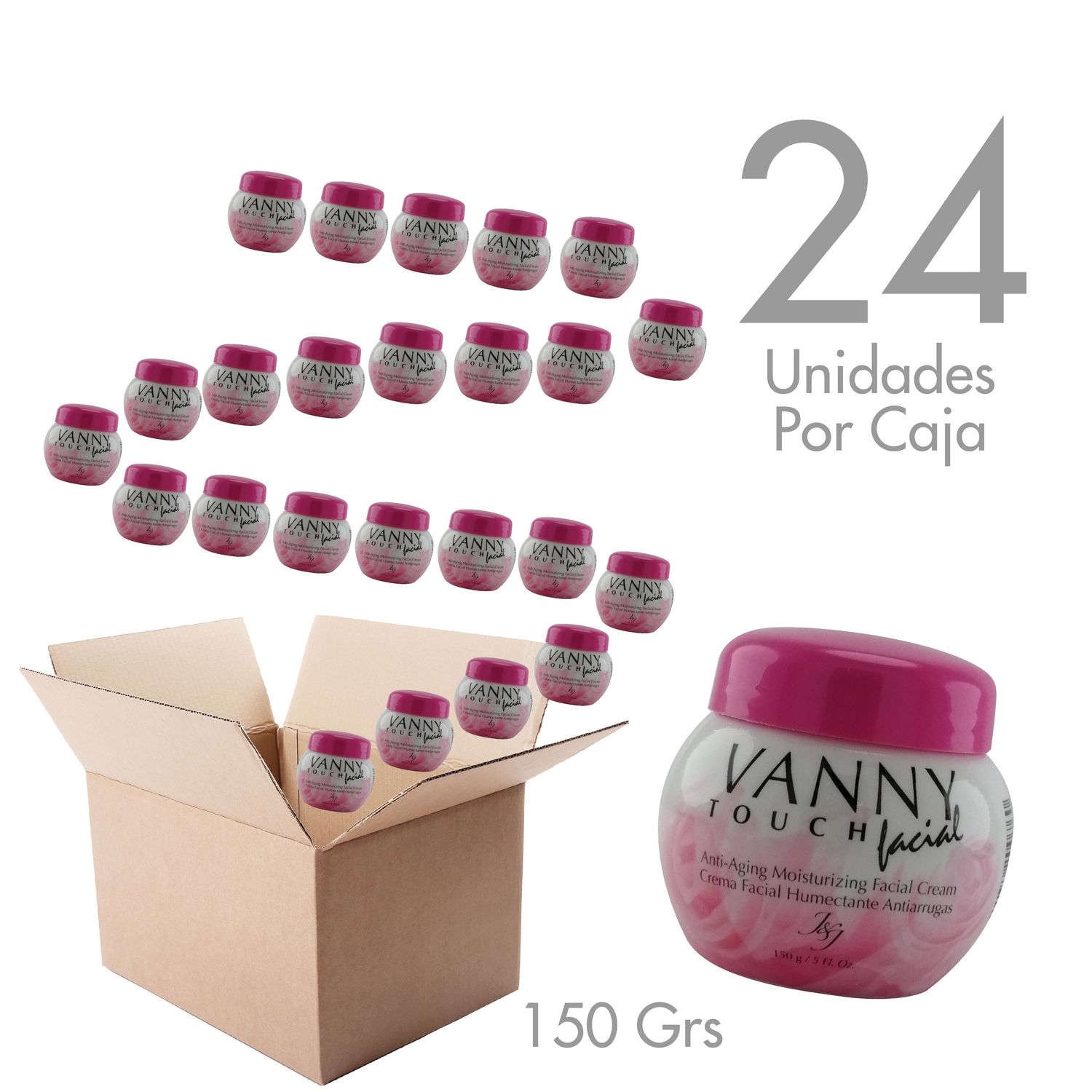 Crema Vanny Touch Facial 150 Grs