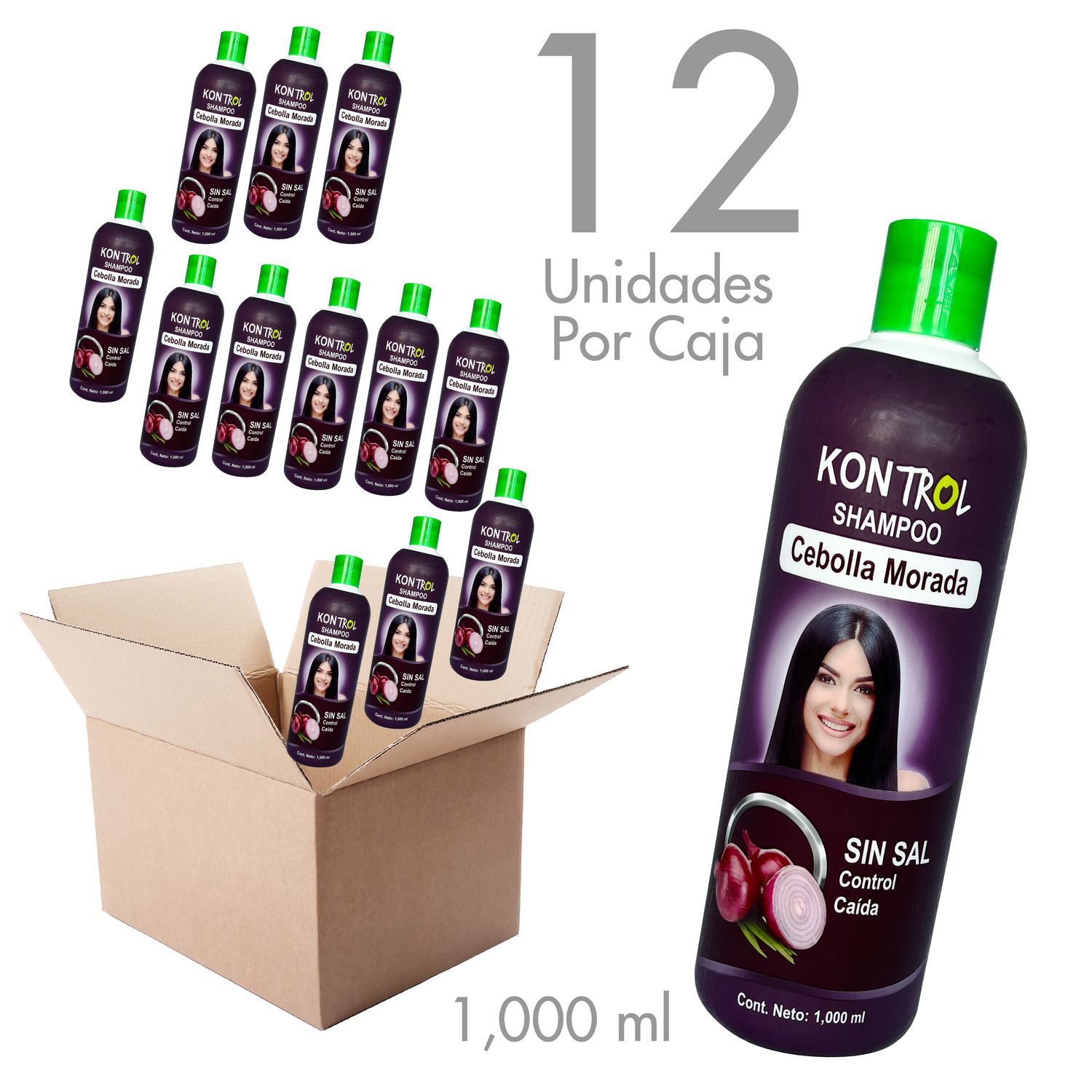 Shampoo Kontrol sin sal 1000 ml