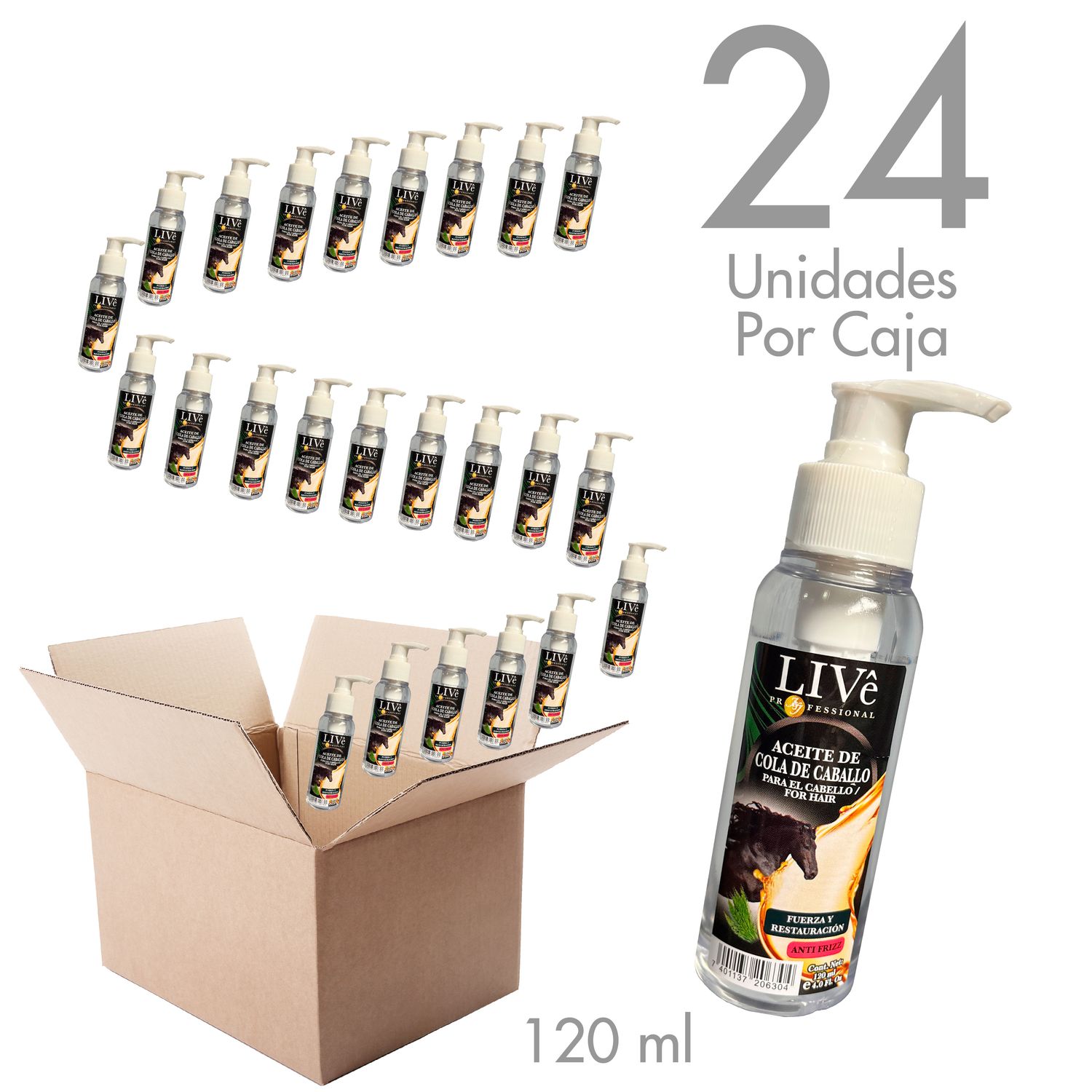 Aceite Capilar Live 120 ml