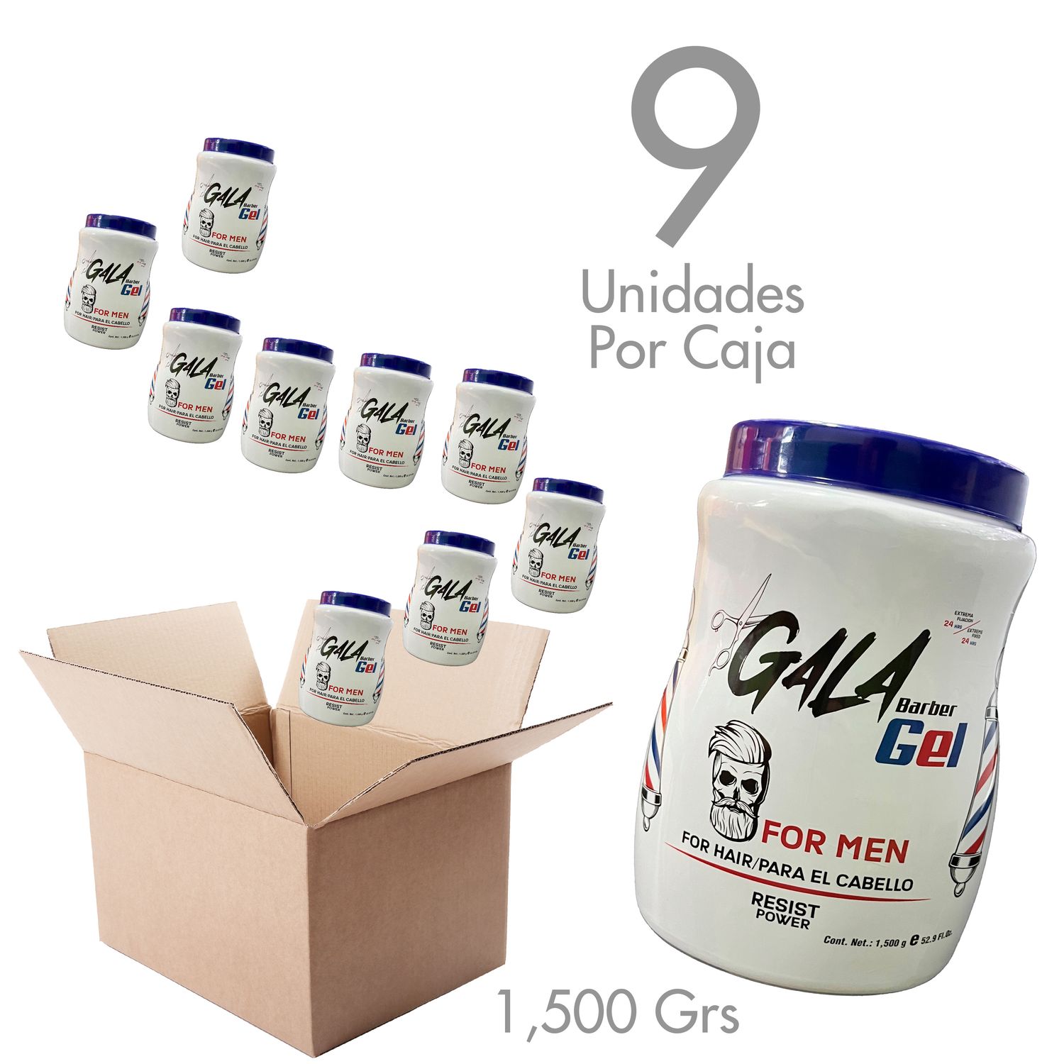 Gala Barber Gel 1,500 Grs