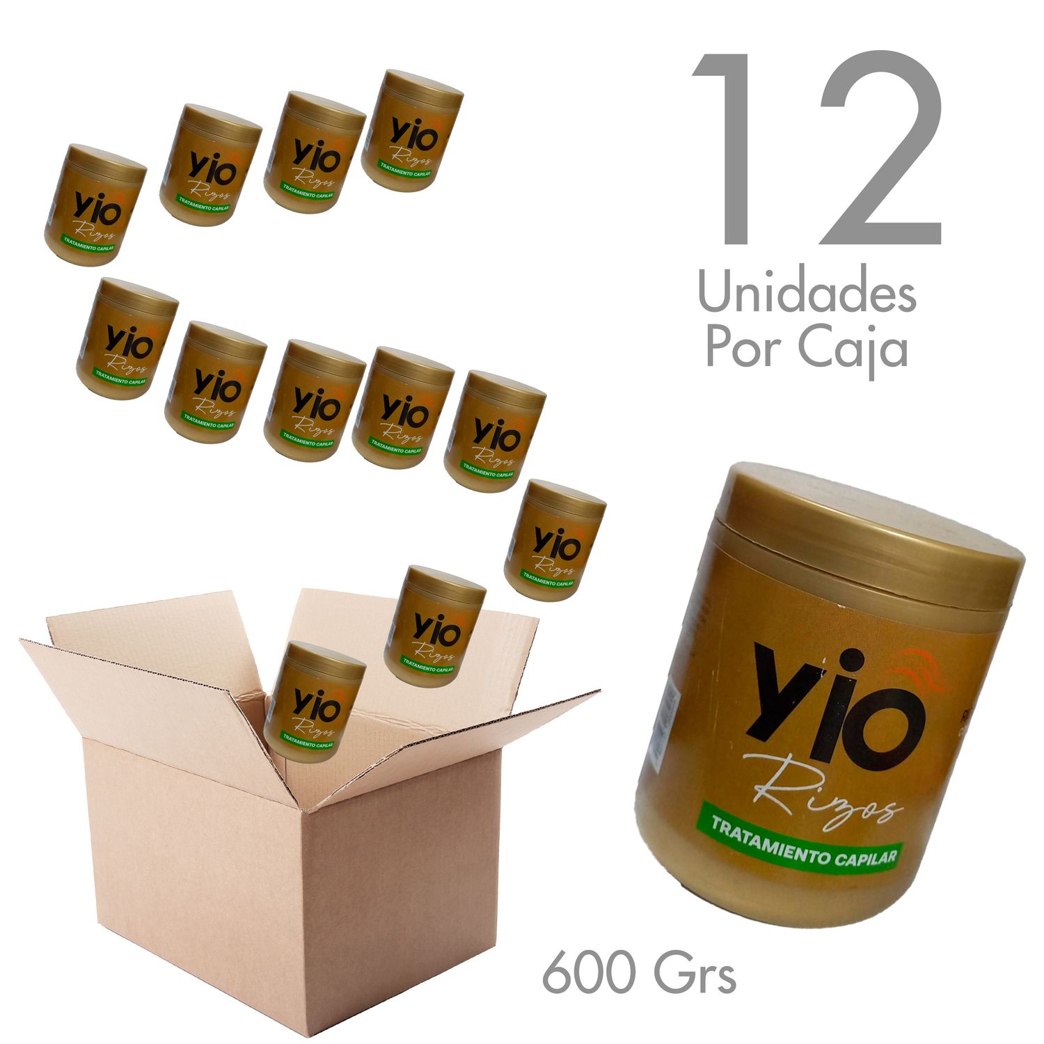 Tratamiento Capilar Yio Rizos 600 Grs