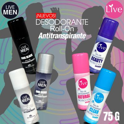 Desodorante Live , aromático