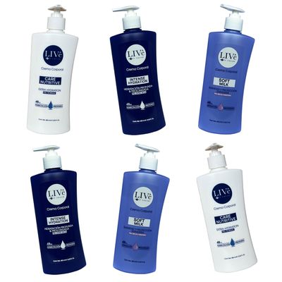 Crema de cuerpo Live 400ml