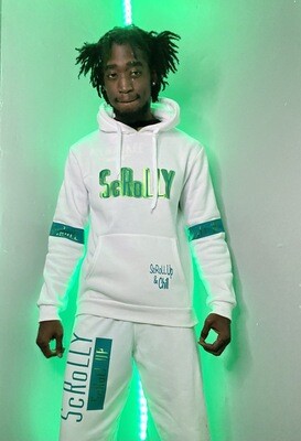 ScRoLLY “ScRoLL Up” Sweatsuit White