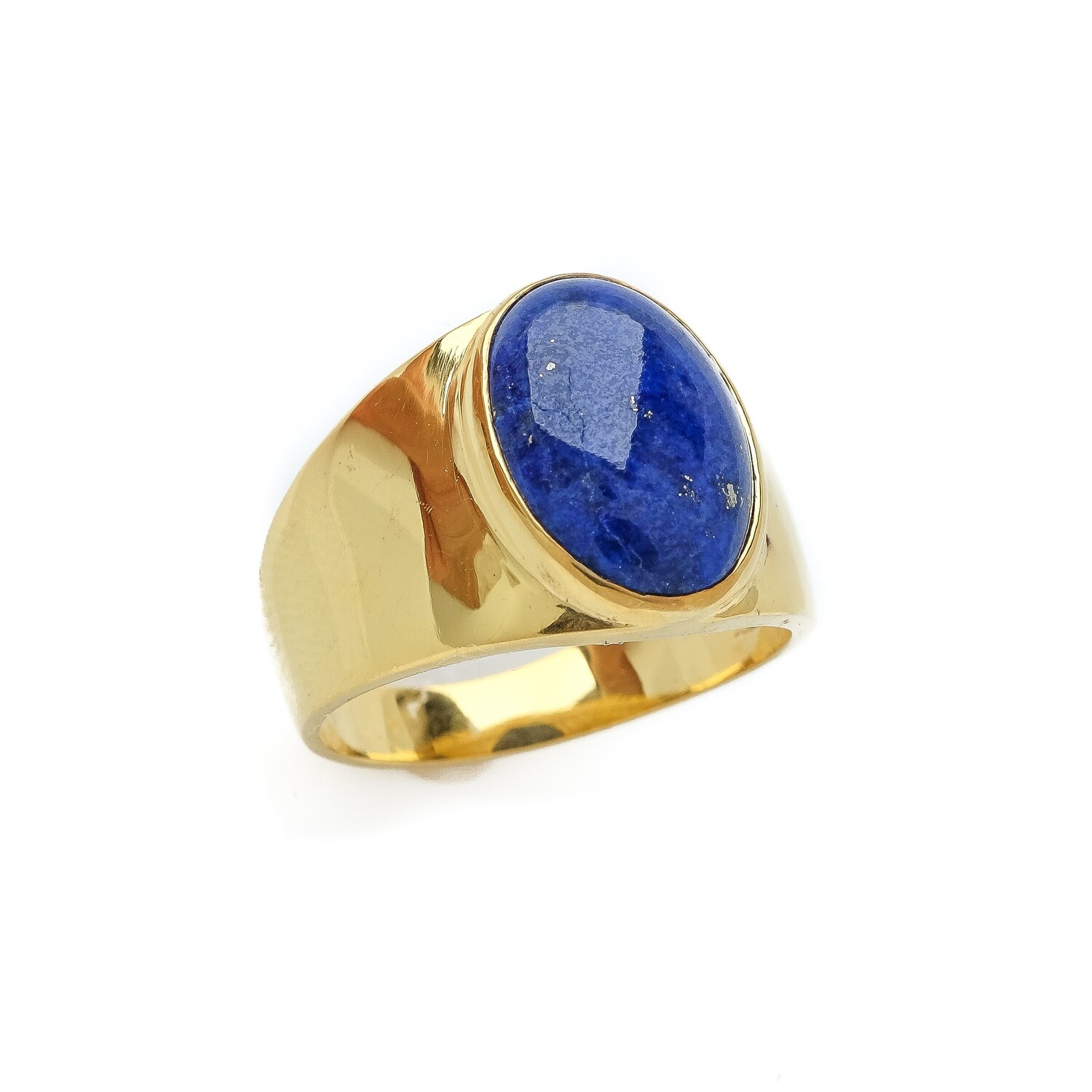 Elemental Signet - Lapiz Lazuli 6⌀ (Vermeil)