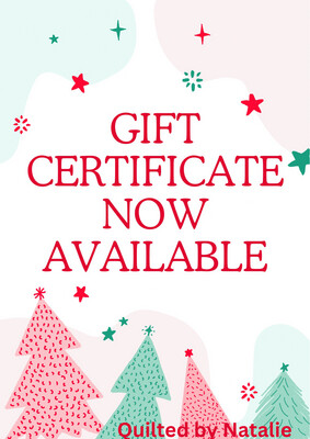 Gift Certificate 
