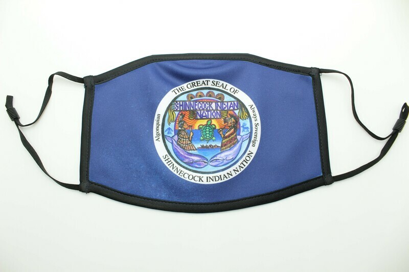 NAVY BLUE SHINNECOCK SEAL MASK LARGE NAVY BLUE SHINNECOCK SEAL MASK LARGE