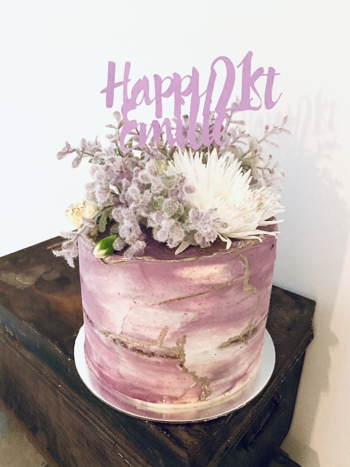 Mauve Gold Vein Cake - Coming Soon Mauve Gold Vein Cake - Coming Soon