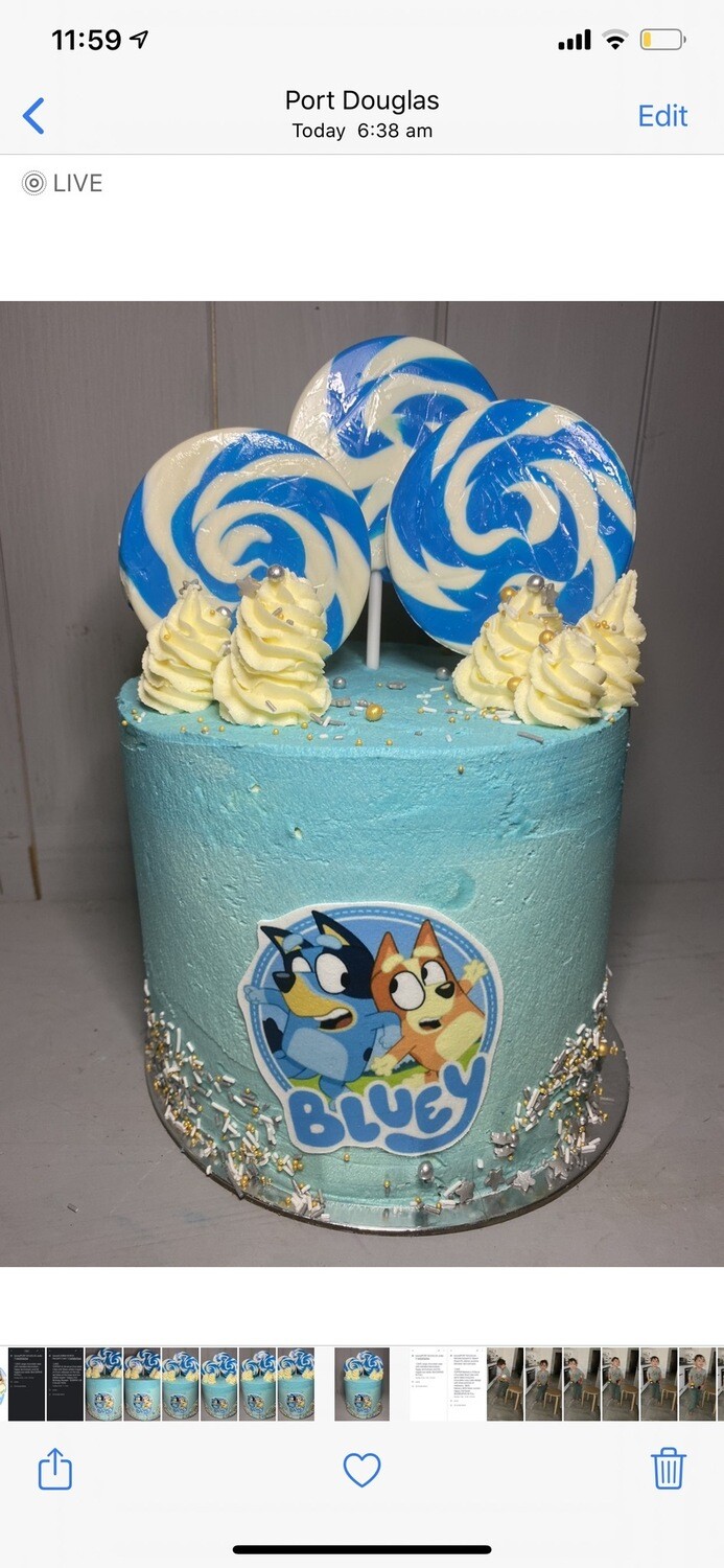 Bluey Cake - Coming Soon Bluey Cake - Coming Soon