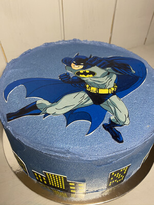 Edible Image Batman Cake
