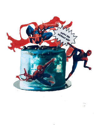  *Spider-Man Cake - from