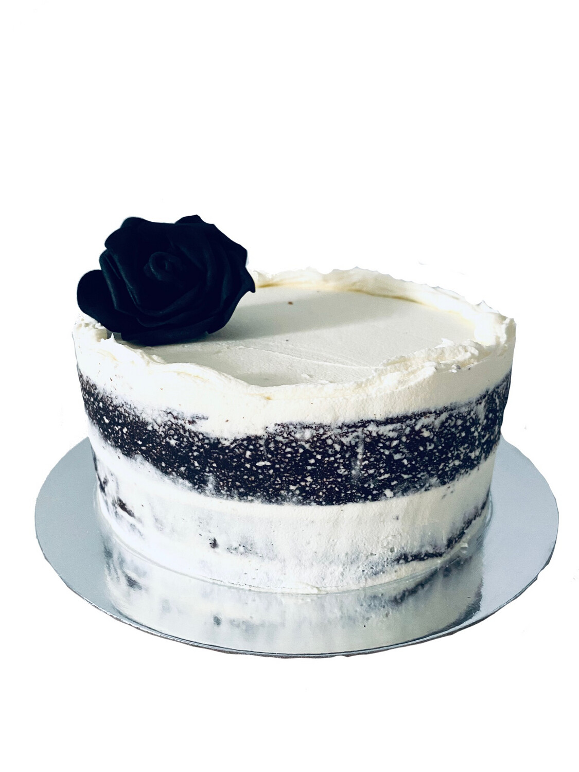 Standard Cake - Black Rose