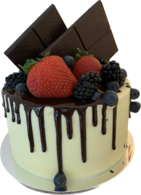 Berry & Chocolate Cake