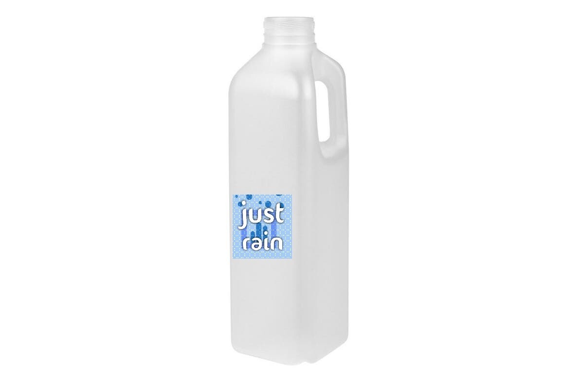 100% Pure Rain Water REFILL 1 Litre