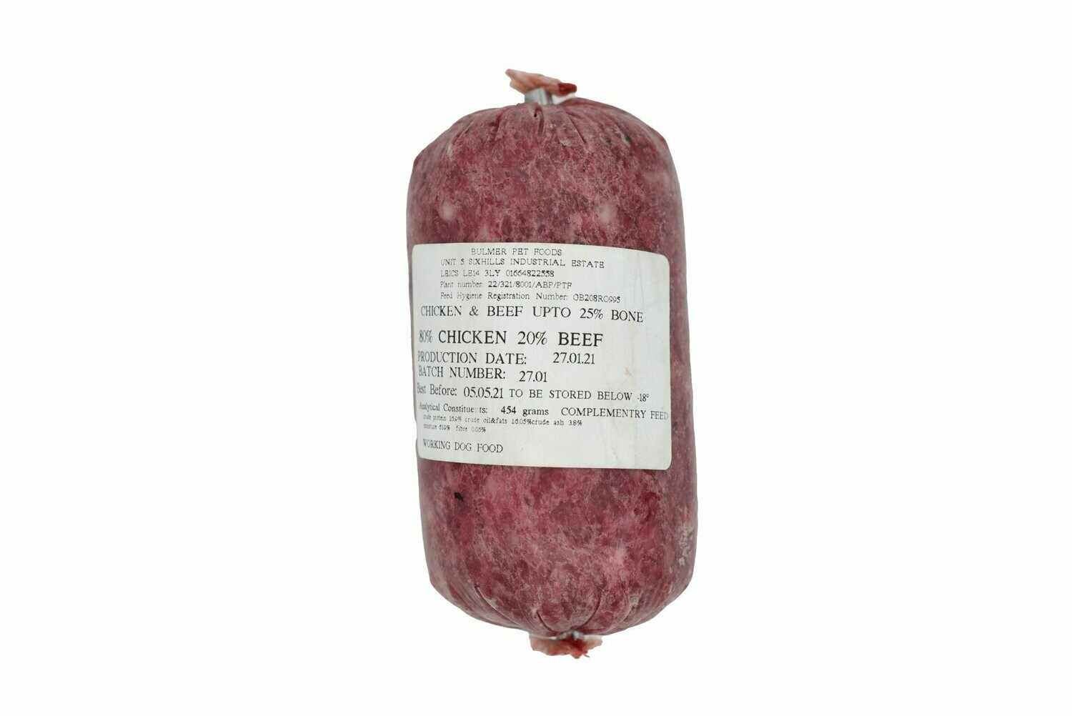 Bulmers Minced Chicken And Beef Box Of 20