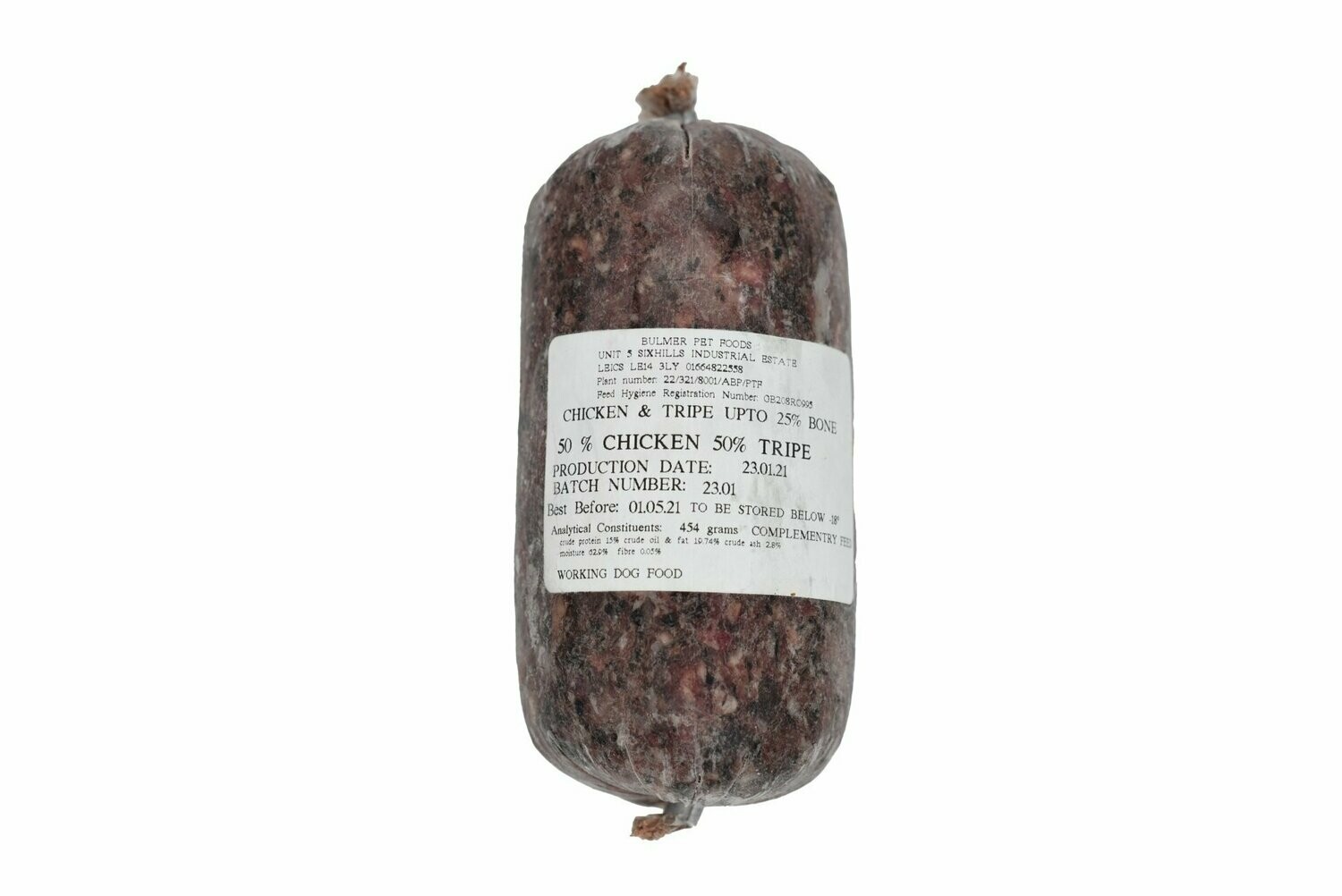 Bulmers Minced Chicken And Tripe Box Of 20