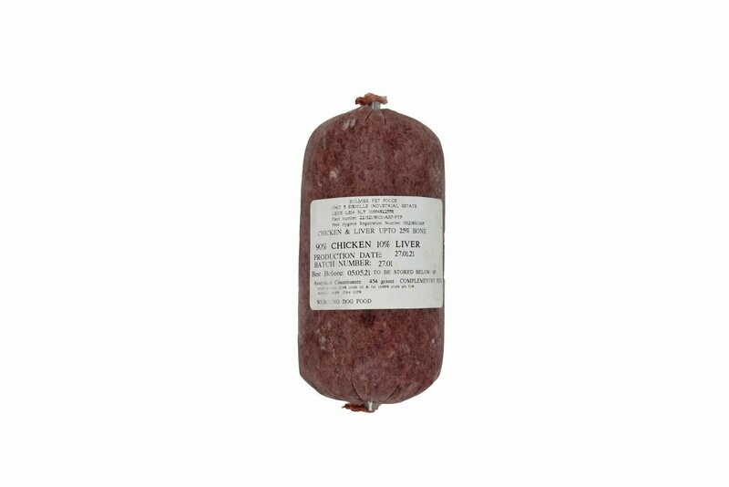 Bulmers Minced Chicken And Liver Box Of 20