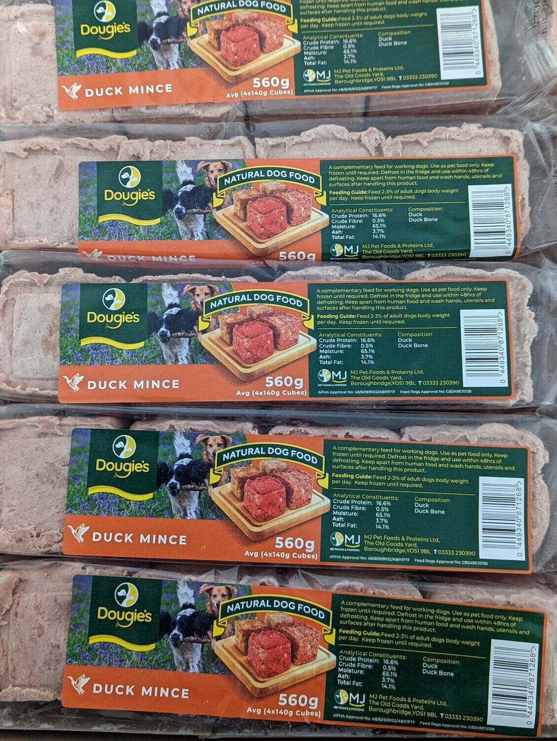 Dougie's (MJ's) Mince Duck Chunks