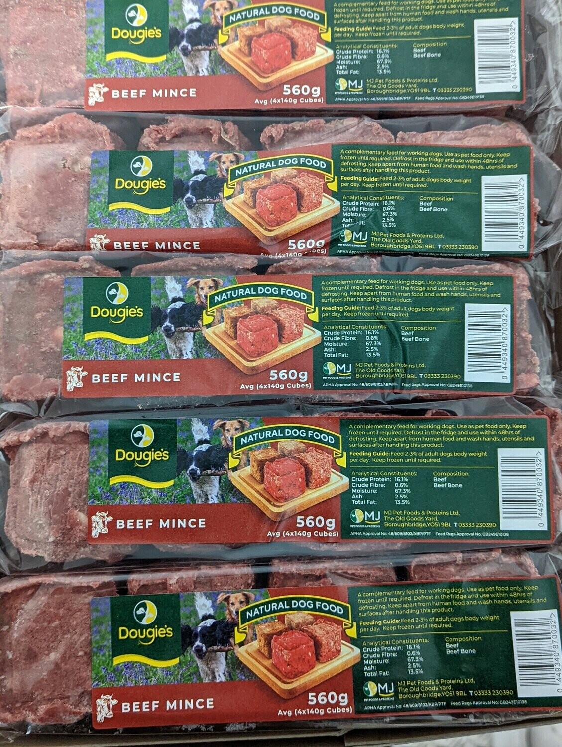 Dougie's (MJ's) Mince Beef Chunks